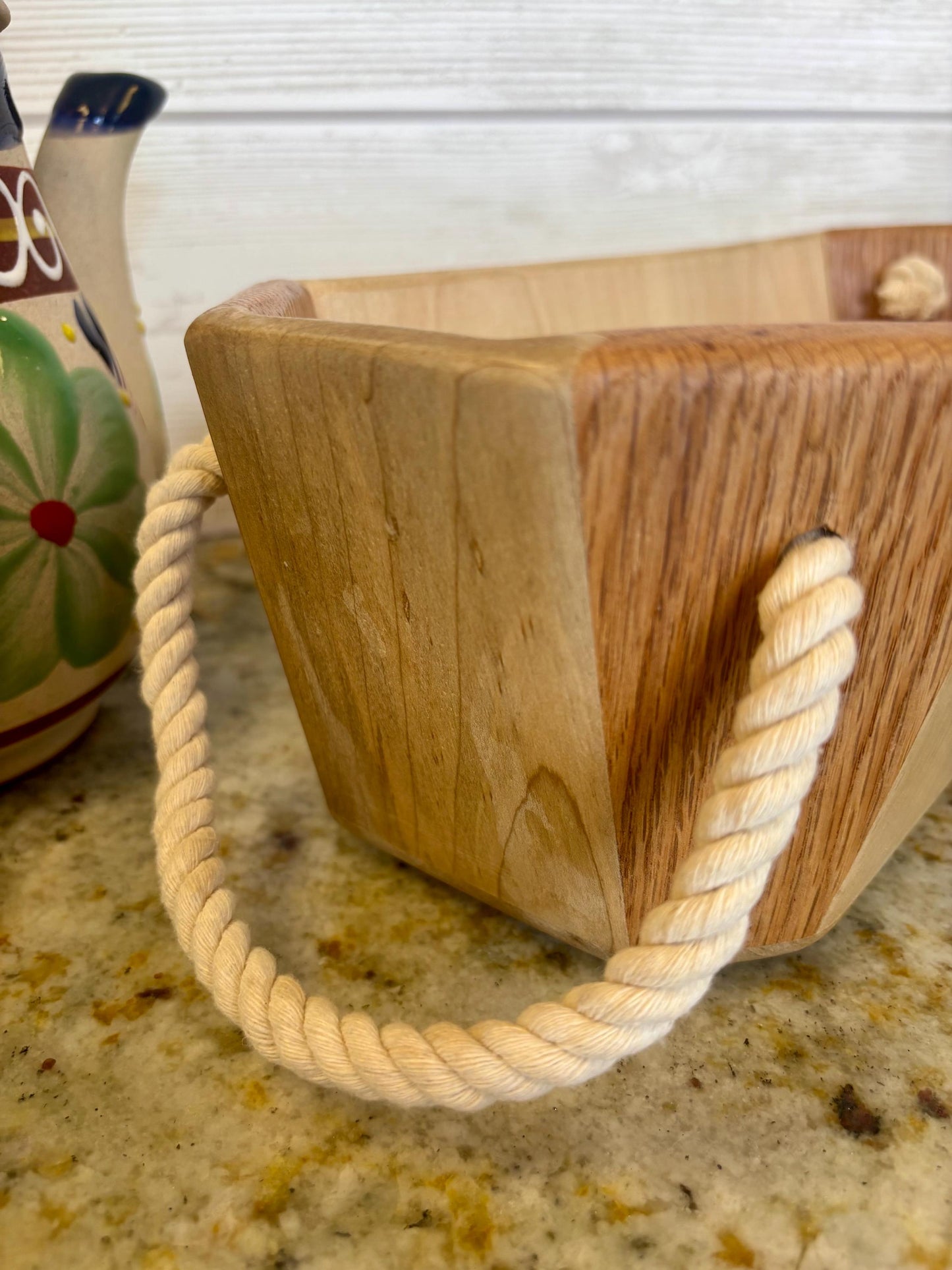 Maple & Oak Basket / Countertop Bowl