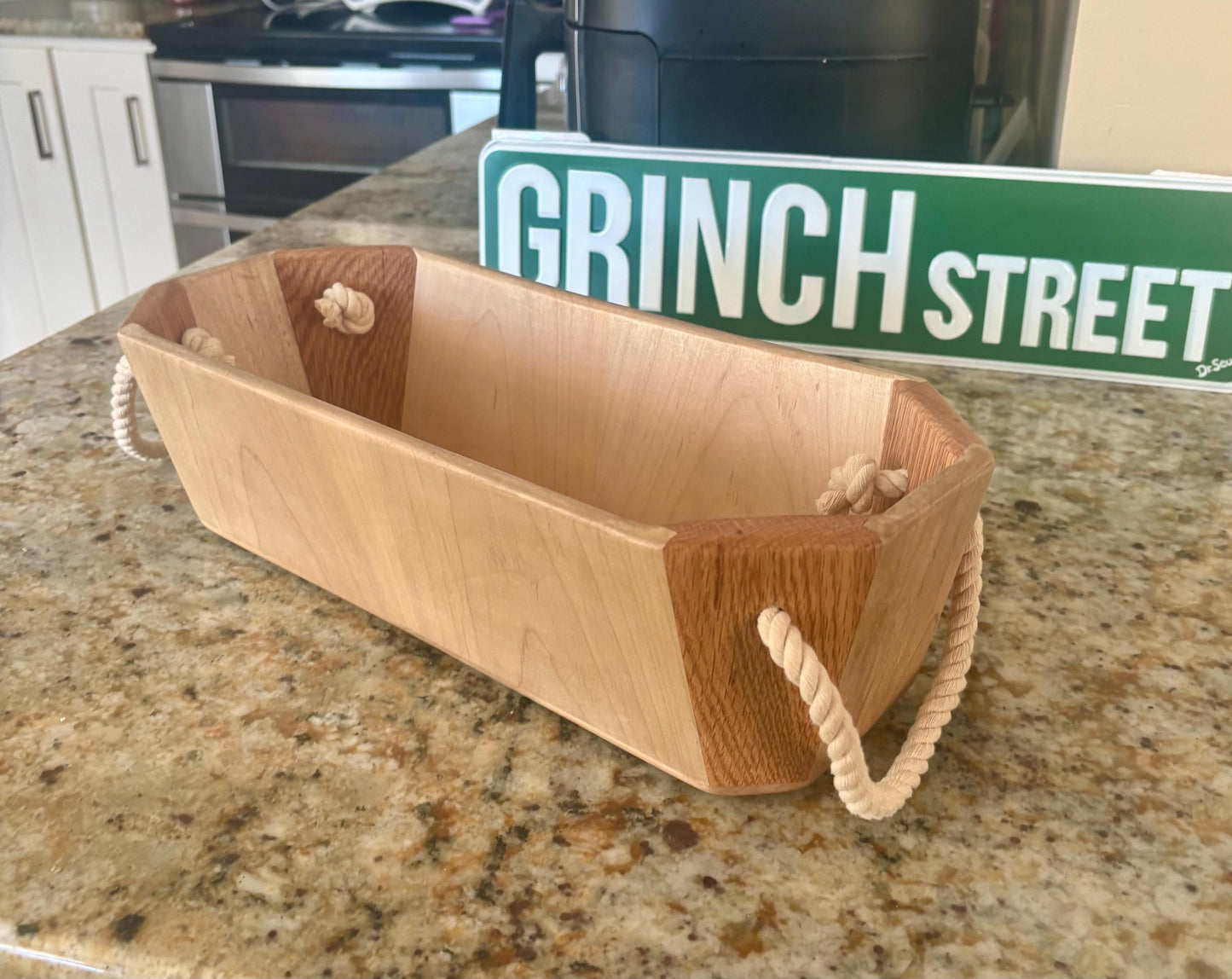 Maple & Oak Basket / Countertop Bowl