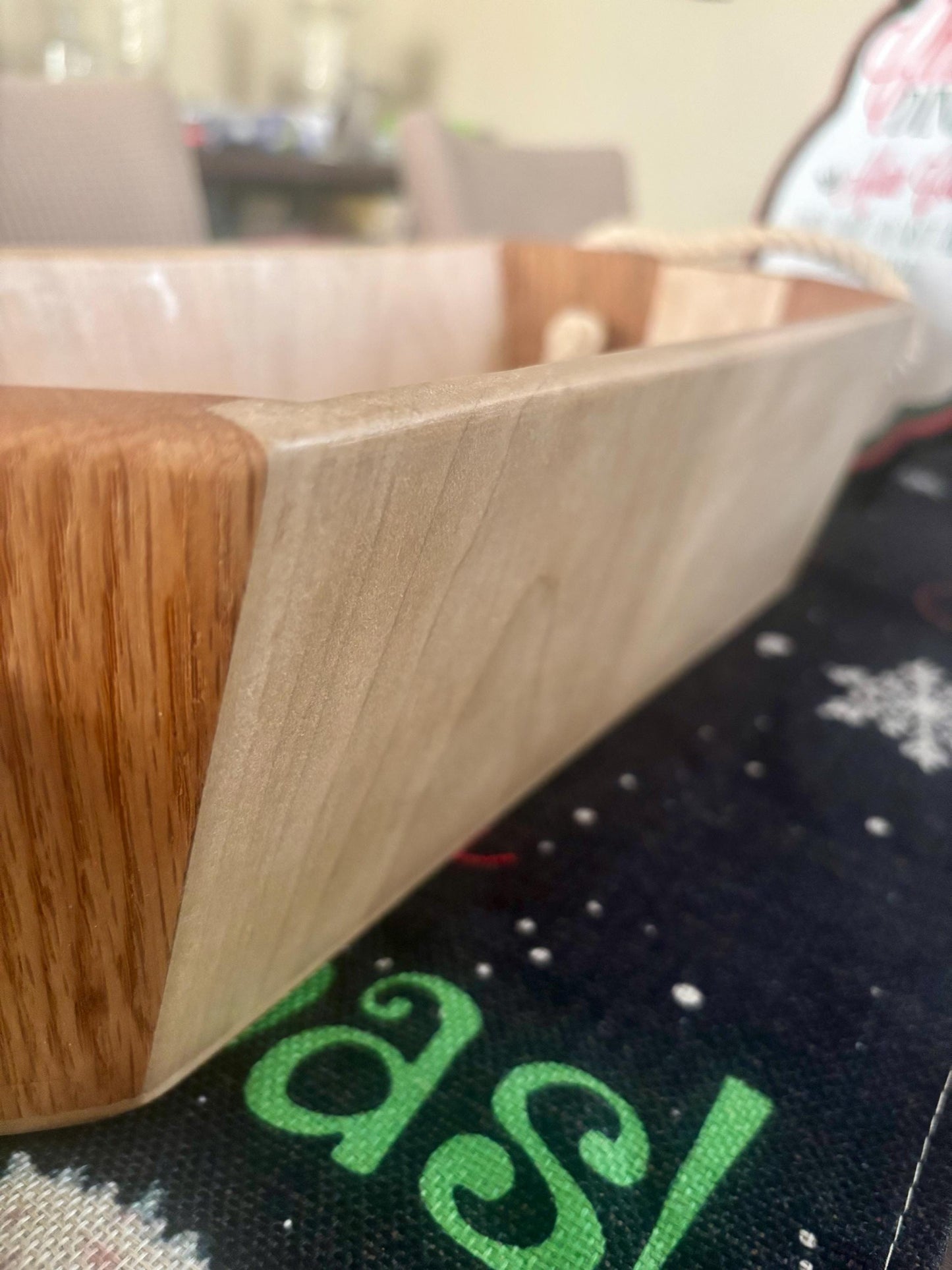 Maple & Oak Basket / Countertop Bowl