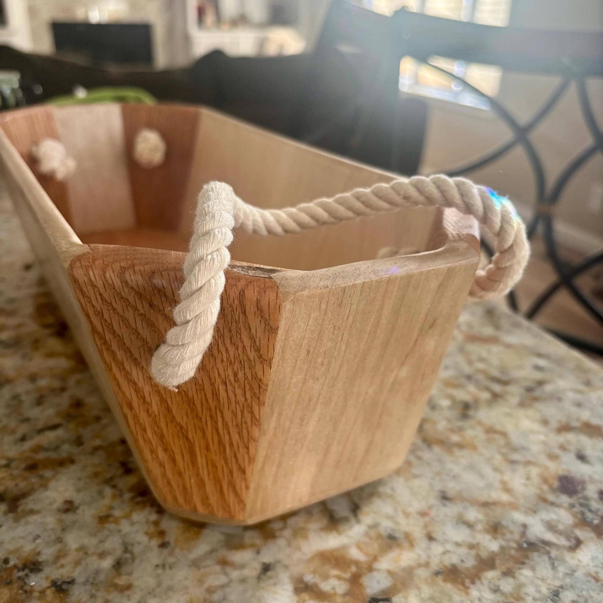 Maple & Oak Basket / Countertop Bowl