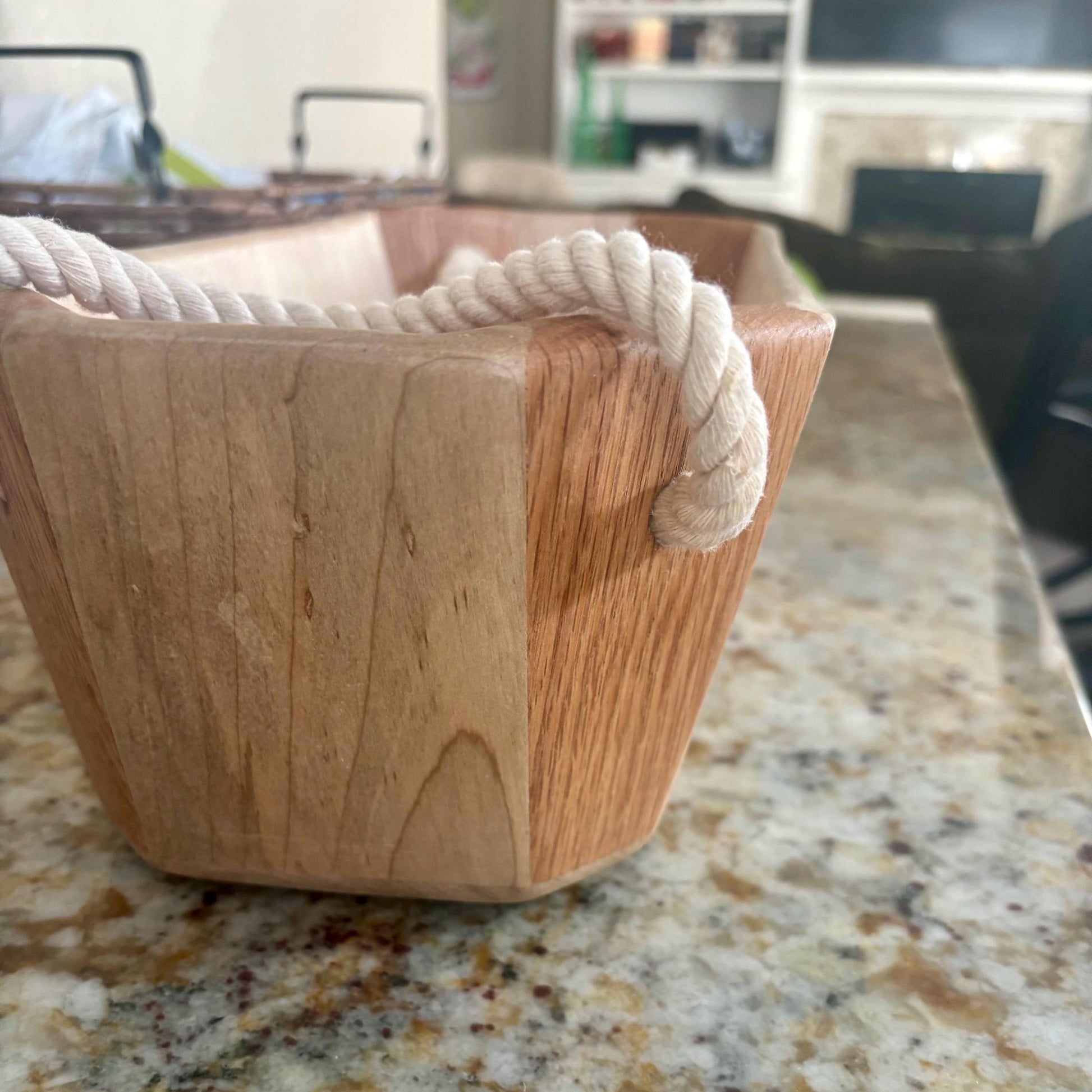 Maple & Oak Basket / Countertop Bowl