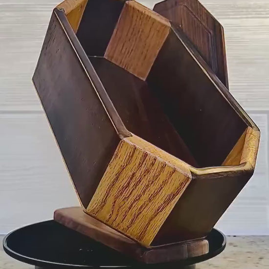 Walnut & Oak Keepsake box / Countertop box