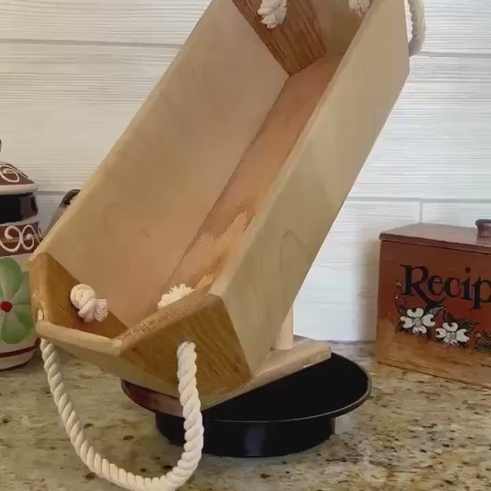 Maple & Oak Basket / Countertop Bowl